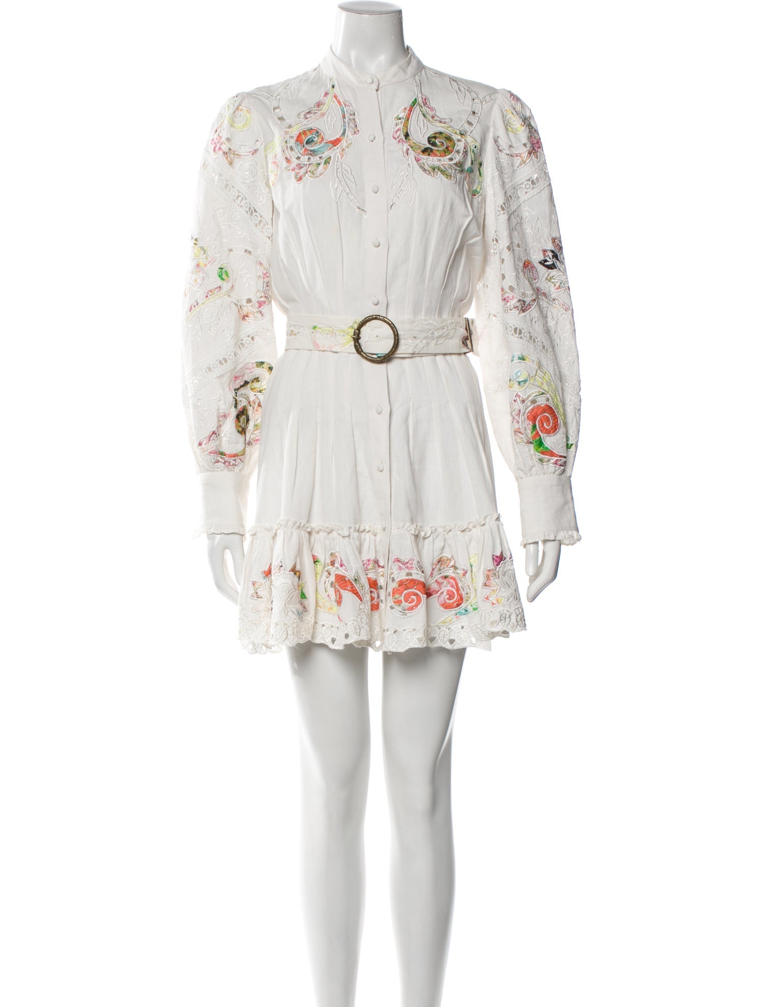 Hemant and Nandita Printed Mini Dress