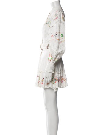 Hemant and Nandita Printed Mini Dress