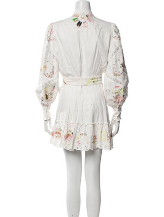 Hemant and Nandita Printed Mini Dress