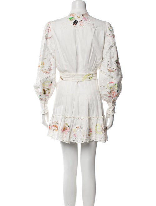 Hemant and Nandita Printed Mini Dress