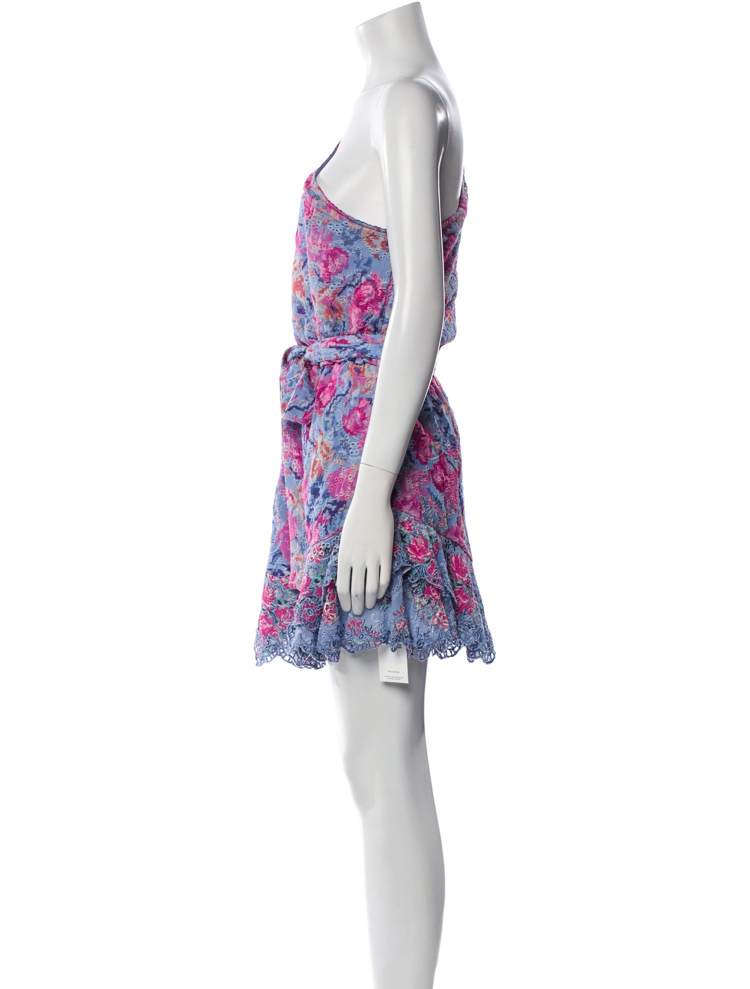 Hemant and Nandita Floral Print Mini Dress