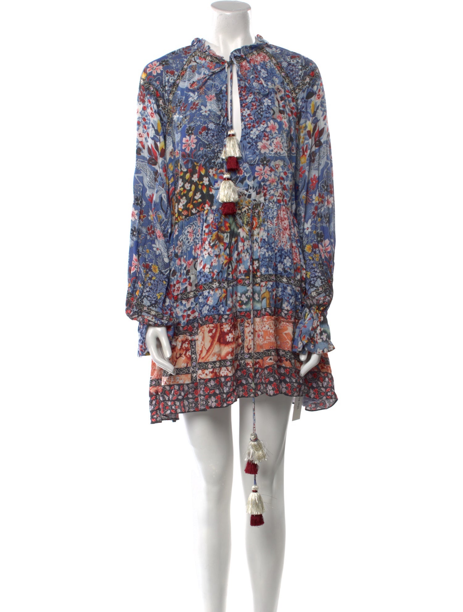 Hemant and Nandita Printed Mini Dress