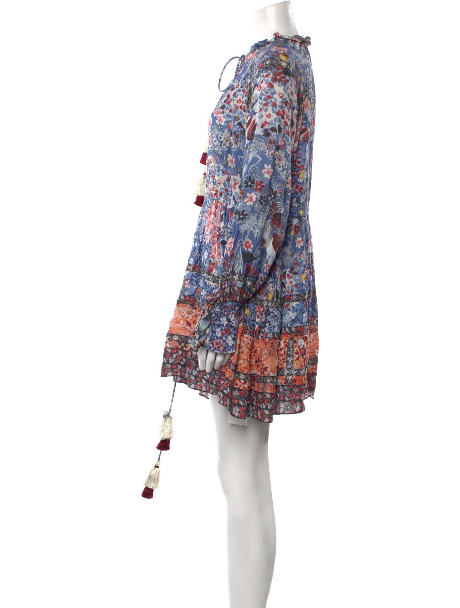 Hemant and Nandita Printed Mini Dress