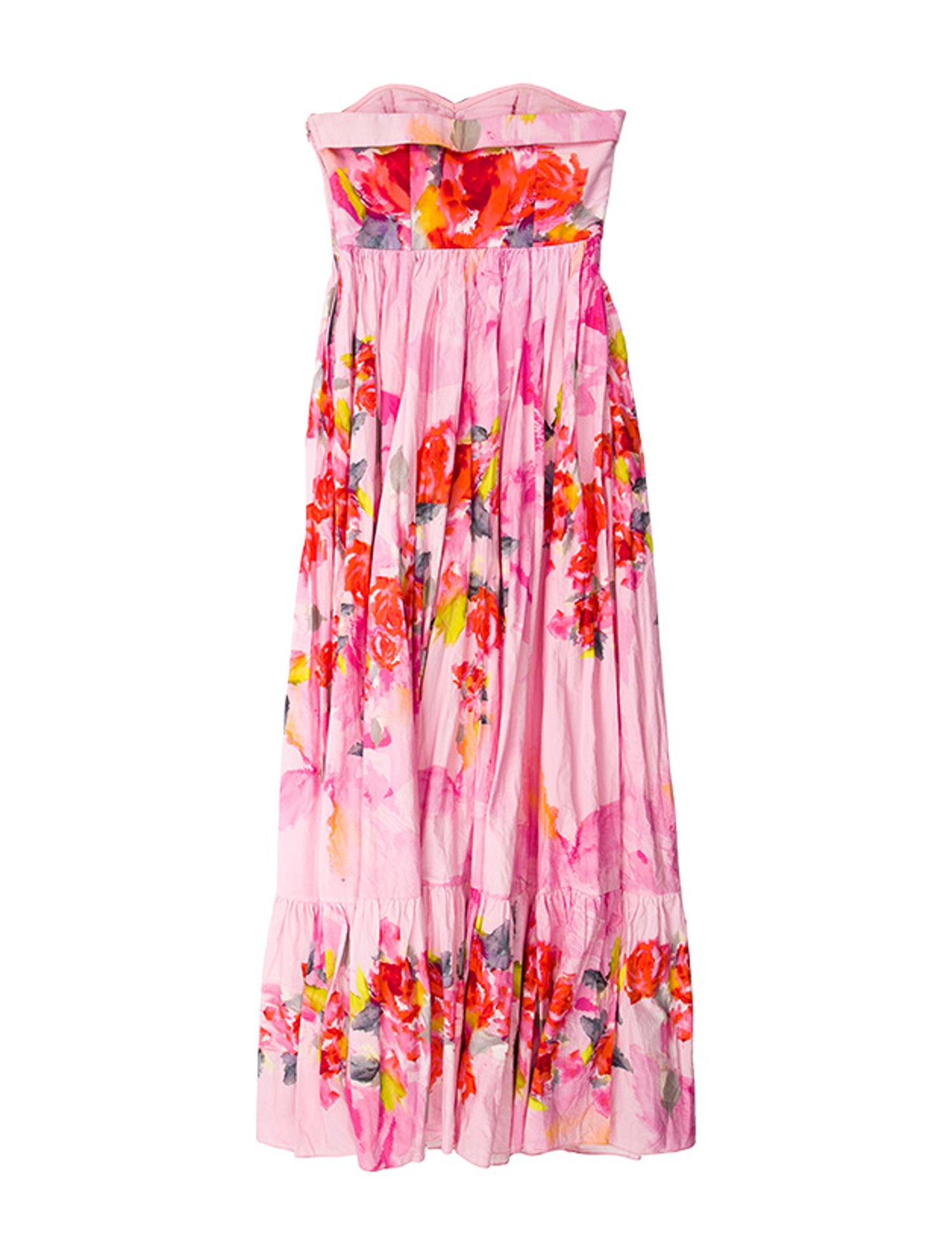 Hemant and Nandita Floral Print Long Dress