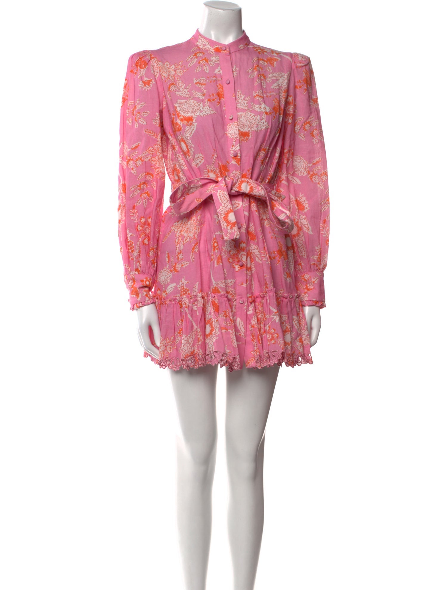 Hemant and Nandita Floral Print Mini Dress