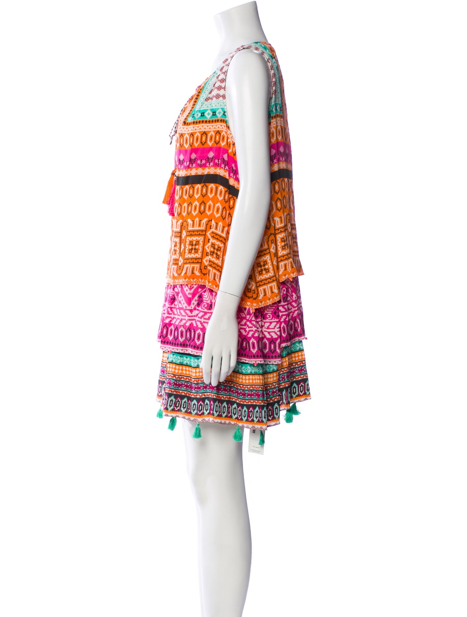 Hemant and Nandita Silk Mini Dress