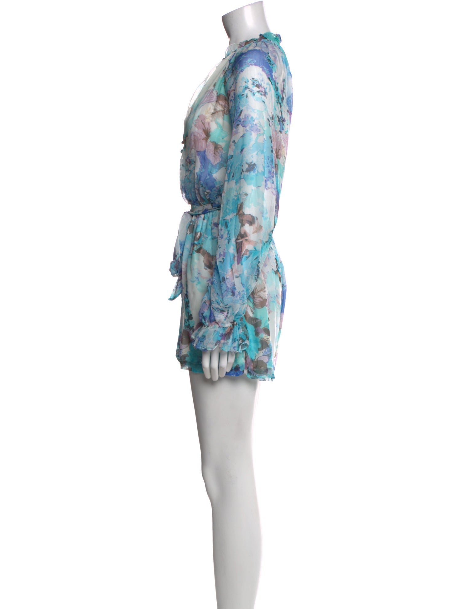 Hemant and Nandita Floral Print Romper