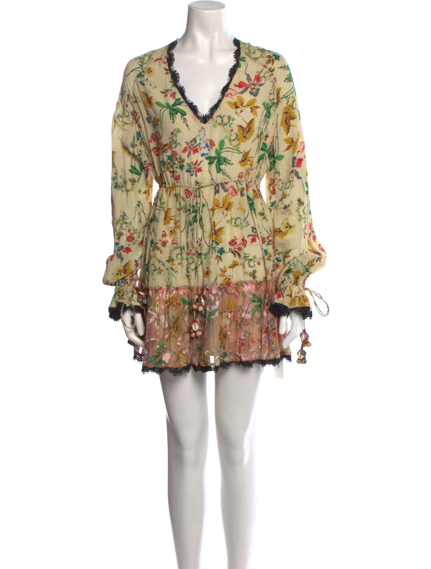 Hemant and Nandita Silk Mini Dress