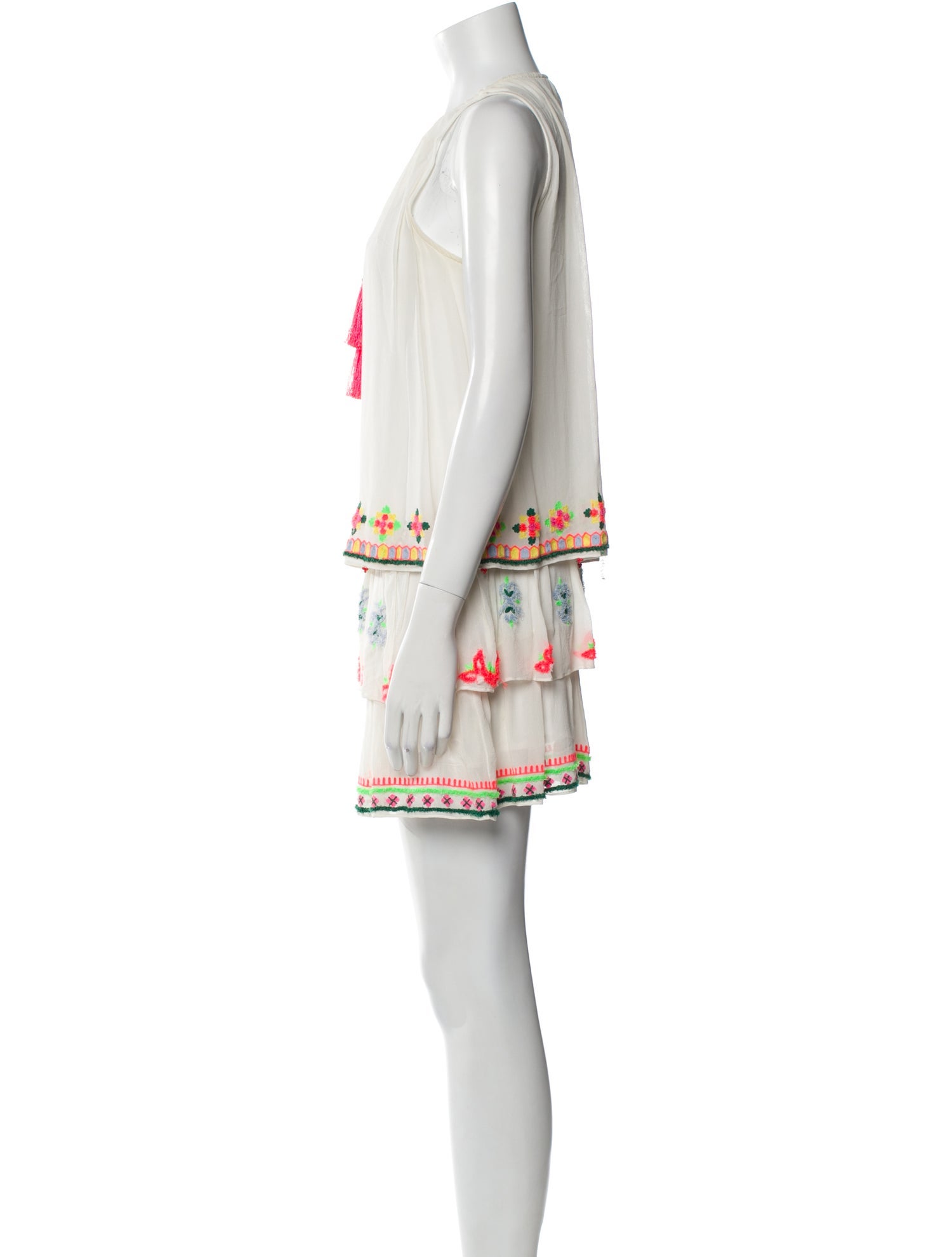 Hemant and Nandita Silk Mini Dress