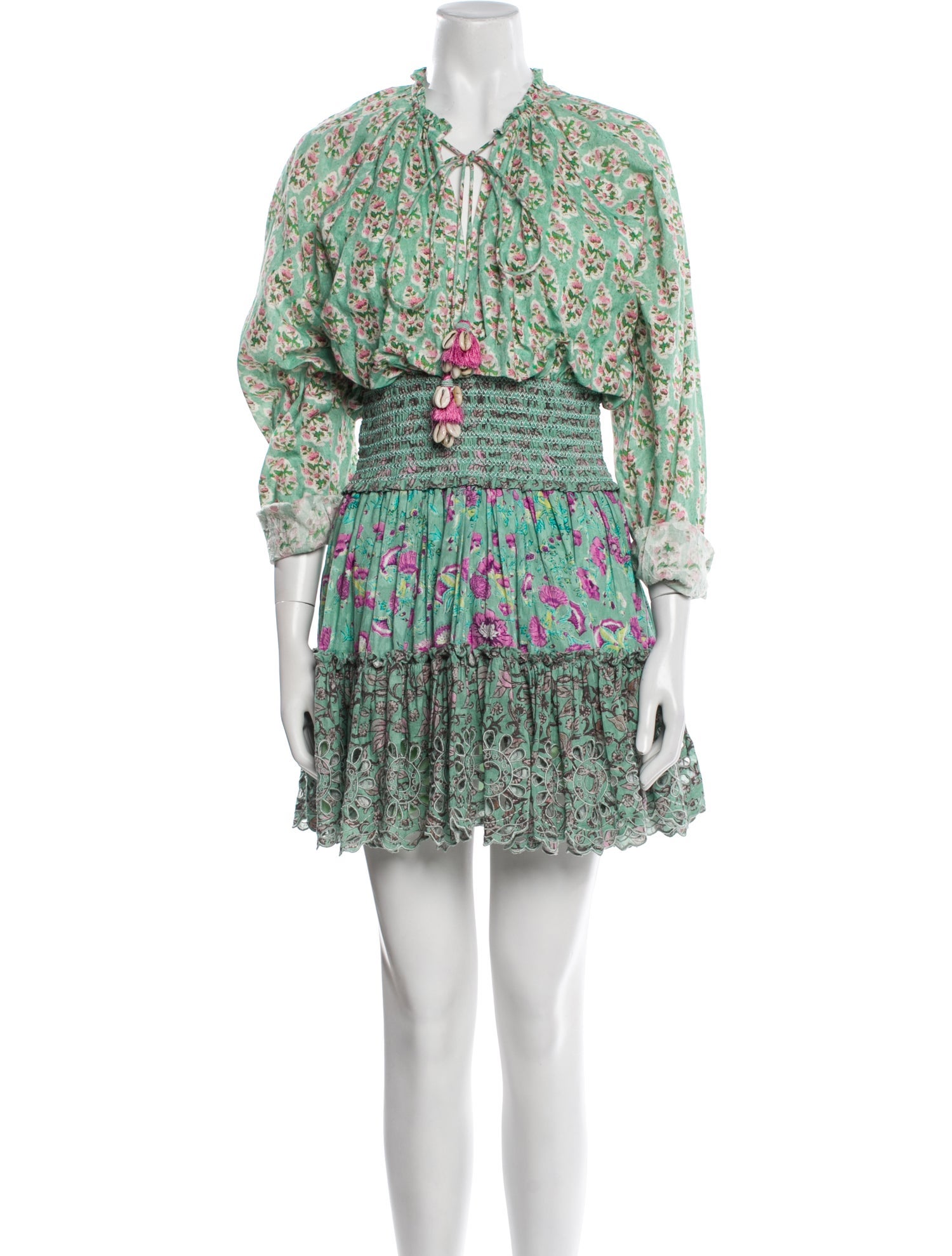 Hemant and Nandita Printed Mini Dress