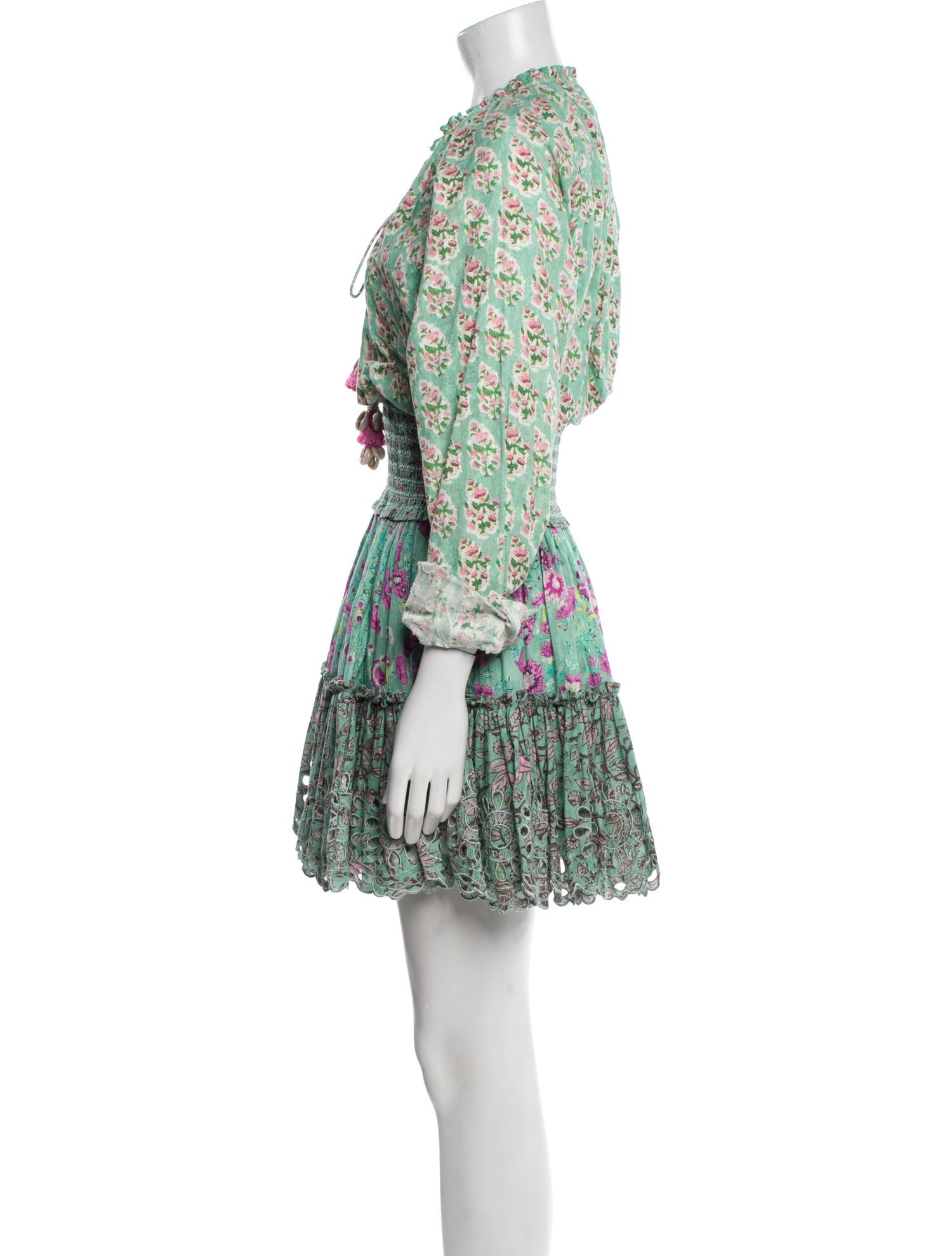 Hemant and Nandita Printed Mini Dress