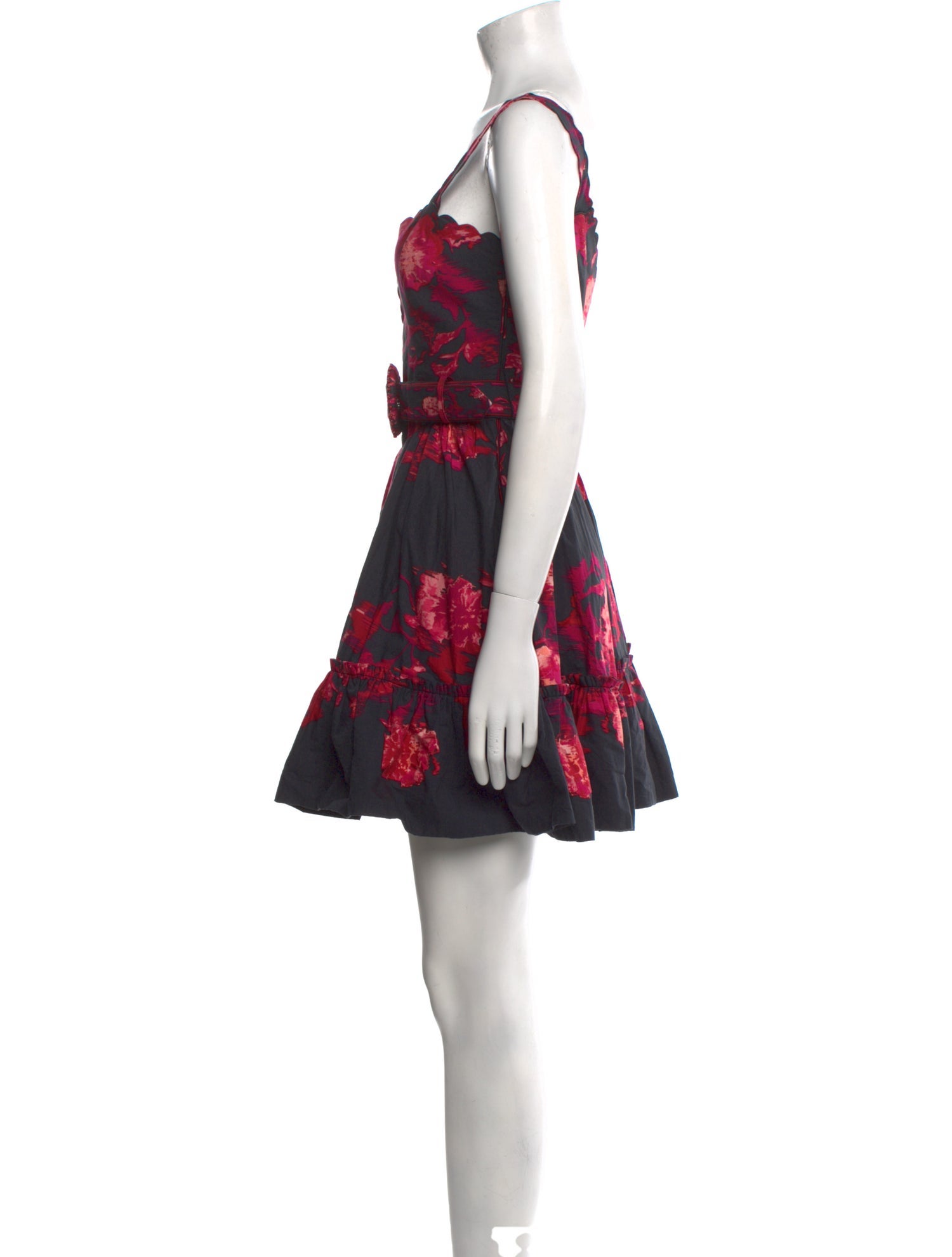 Hemant and Nandita Floral Print Mini Dress