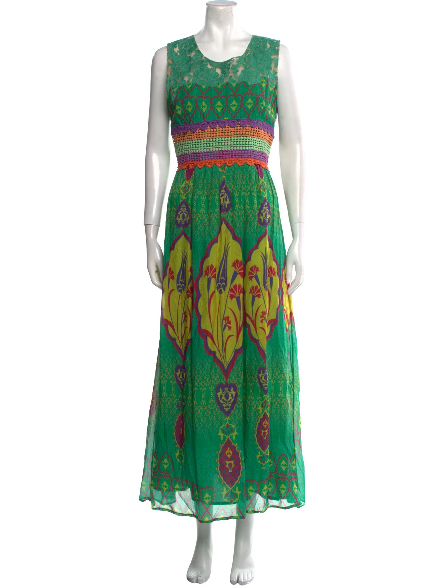 Hemant and Nandita Printed Long Dress