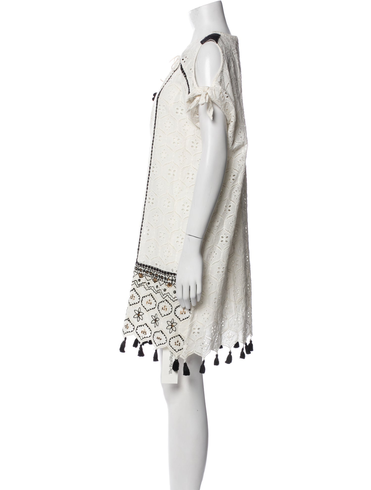 Hemant and Nandita Crew Neck Mini Dress w/ Tags