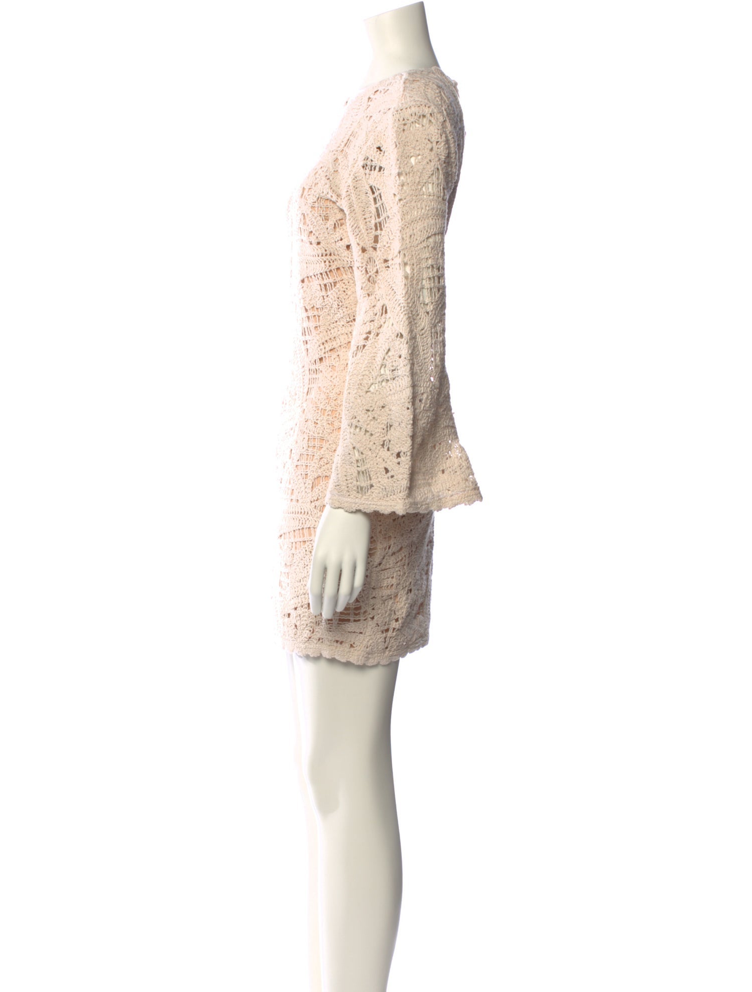 Hemant and Nandita Patterned Mini Dress