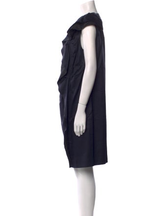 Hamaji Silk Knee-Length Dress