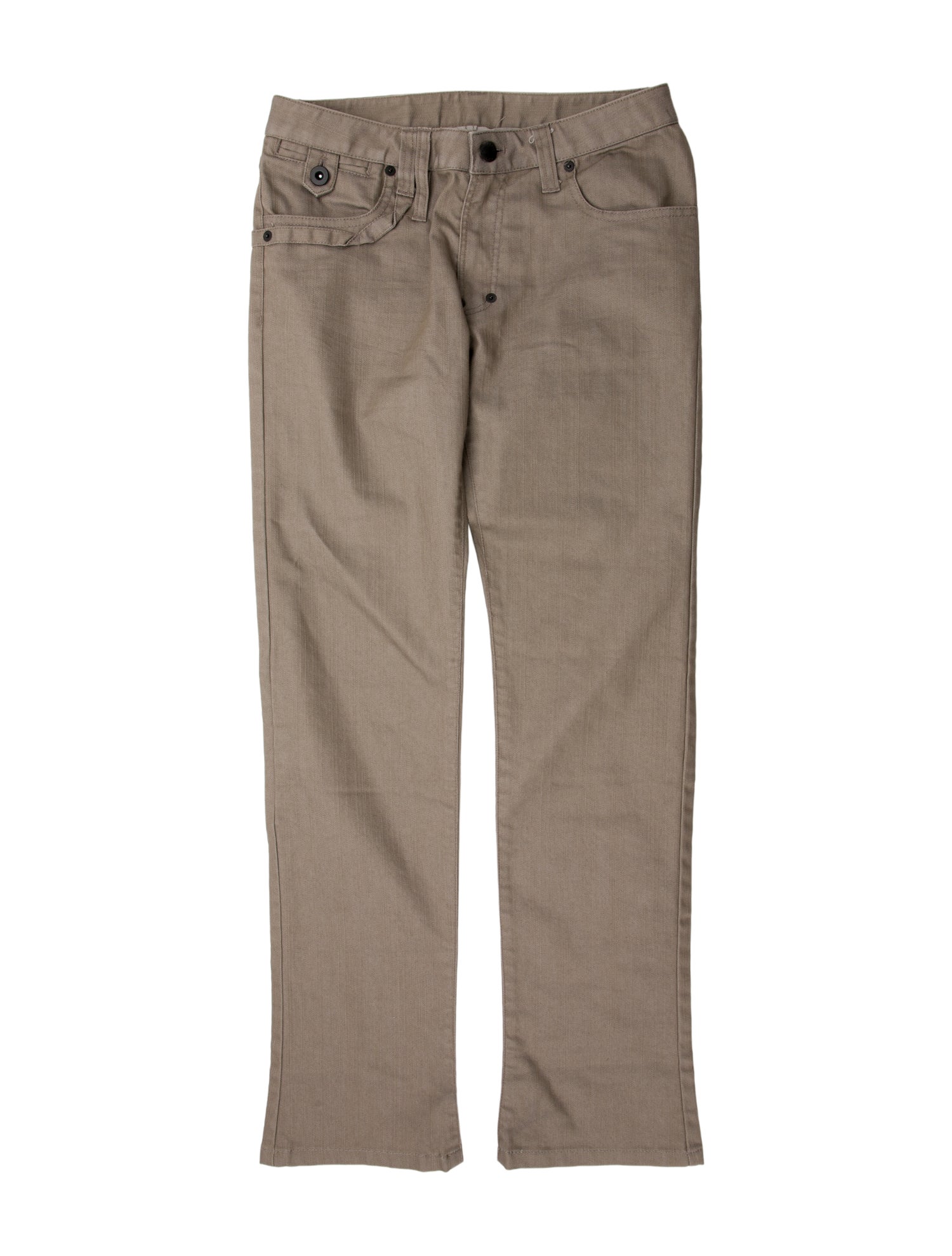 Katharine Hamnett London Mid-Rise Straight Leg Jeans