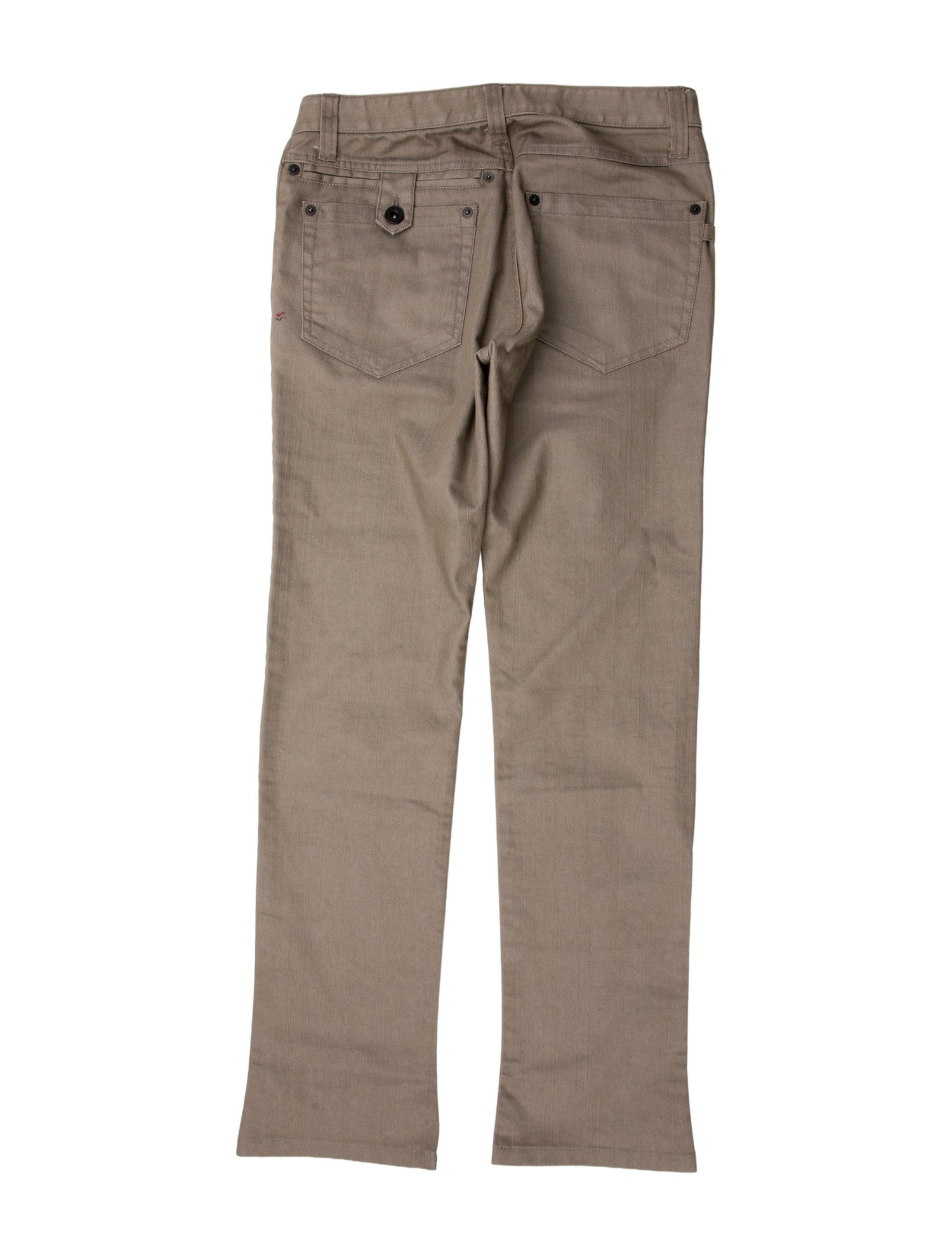 Katharine Hamnett London Mid-Rise Straight Leg Jeans