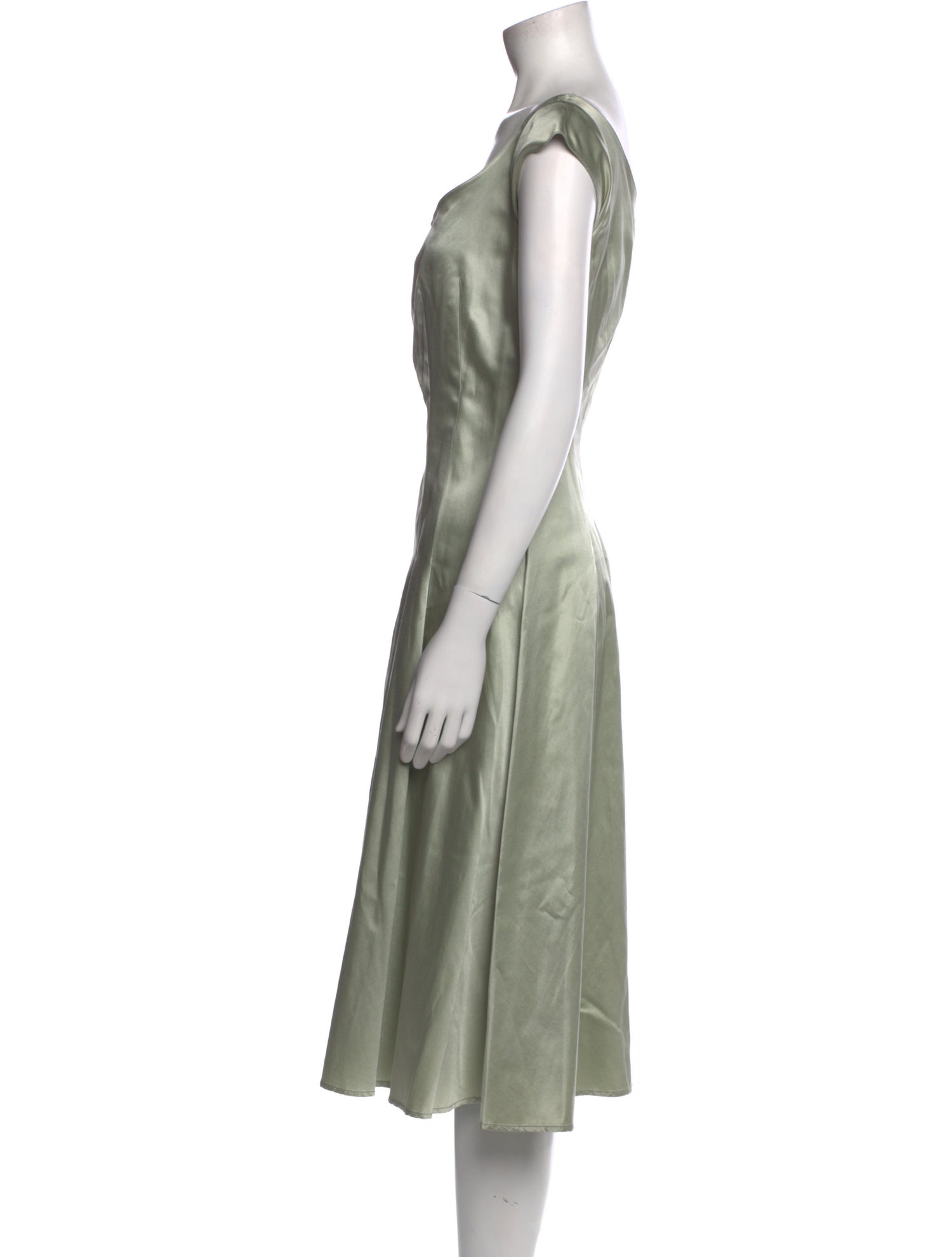 Katharine Hamnett London Silk Midi Length Dress