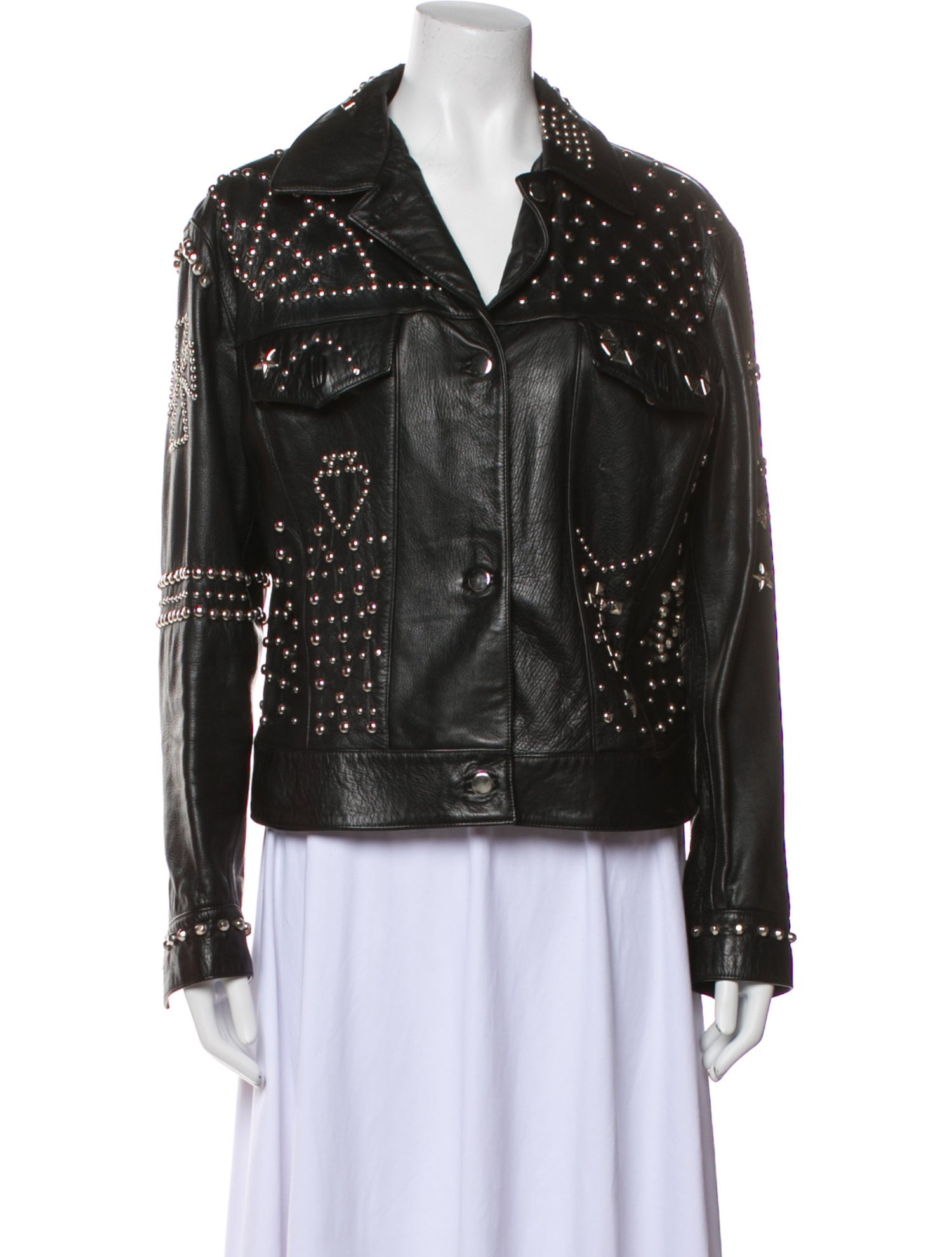 Katharine Hamnett London Vintage 1990 Biker Jacket