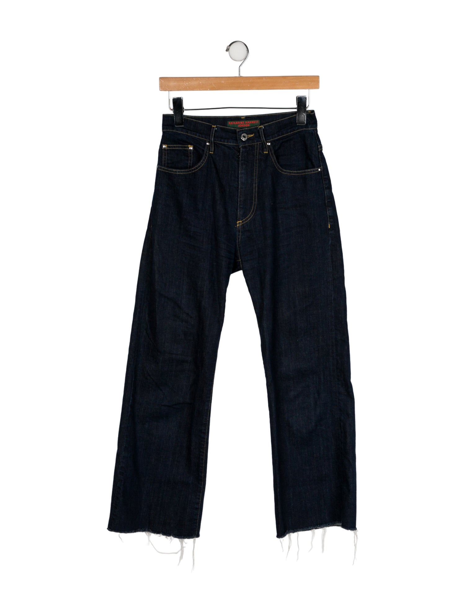 Katharine Hamnett London High-Rise Wide Leg Jeans