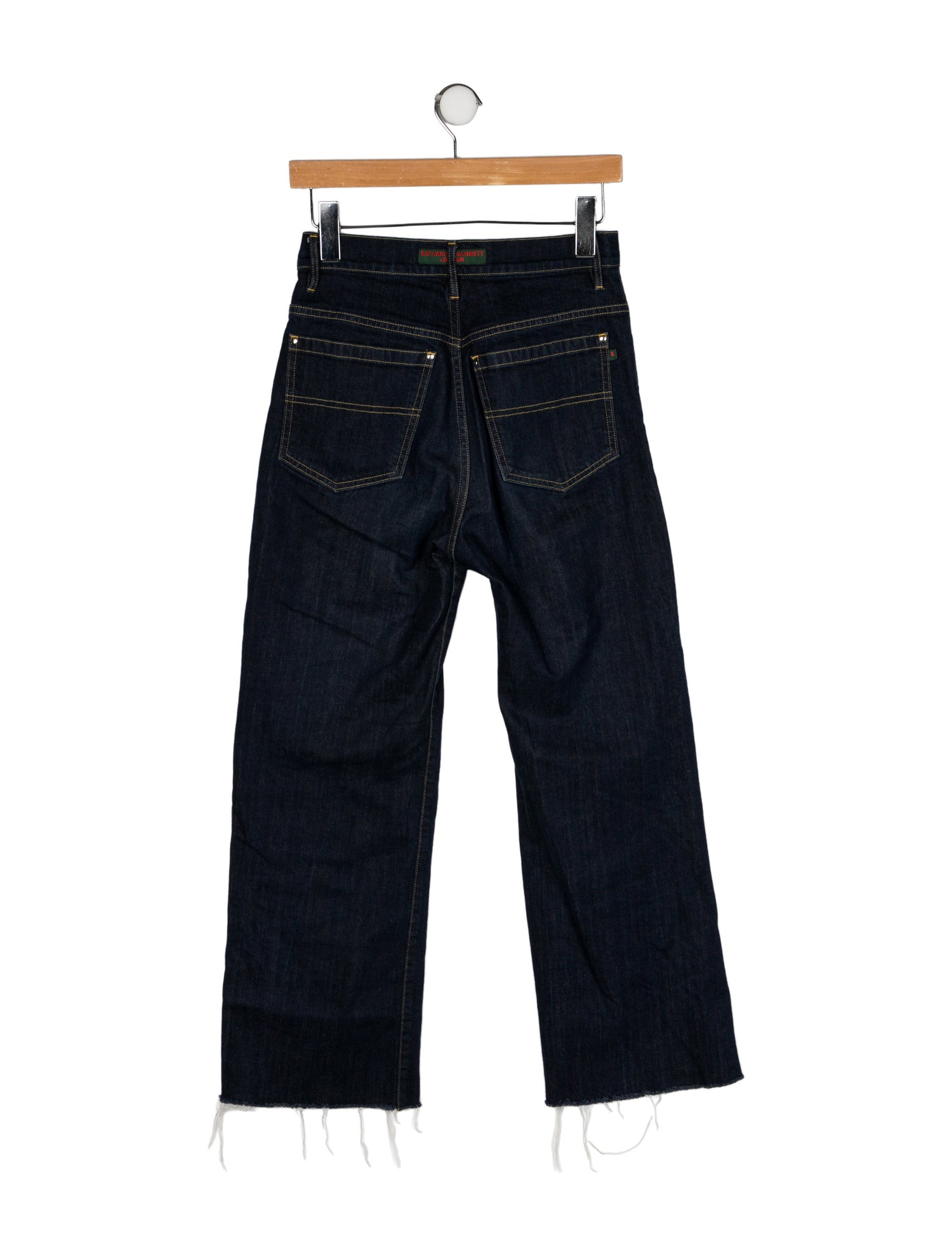 Katharine Hamnett London High-Rise Wide Leg Jeans