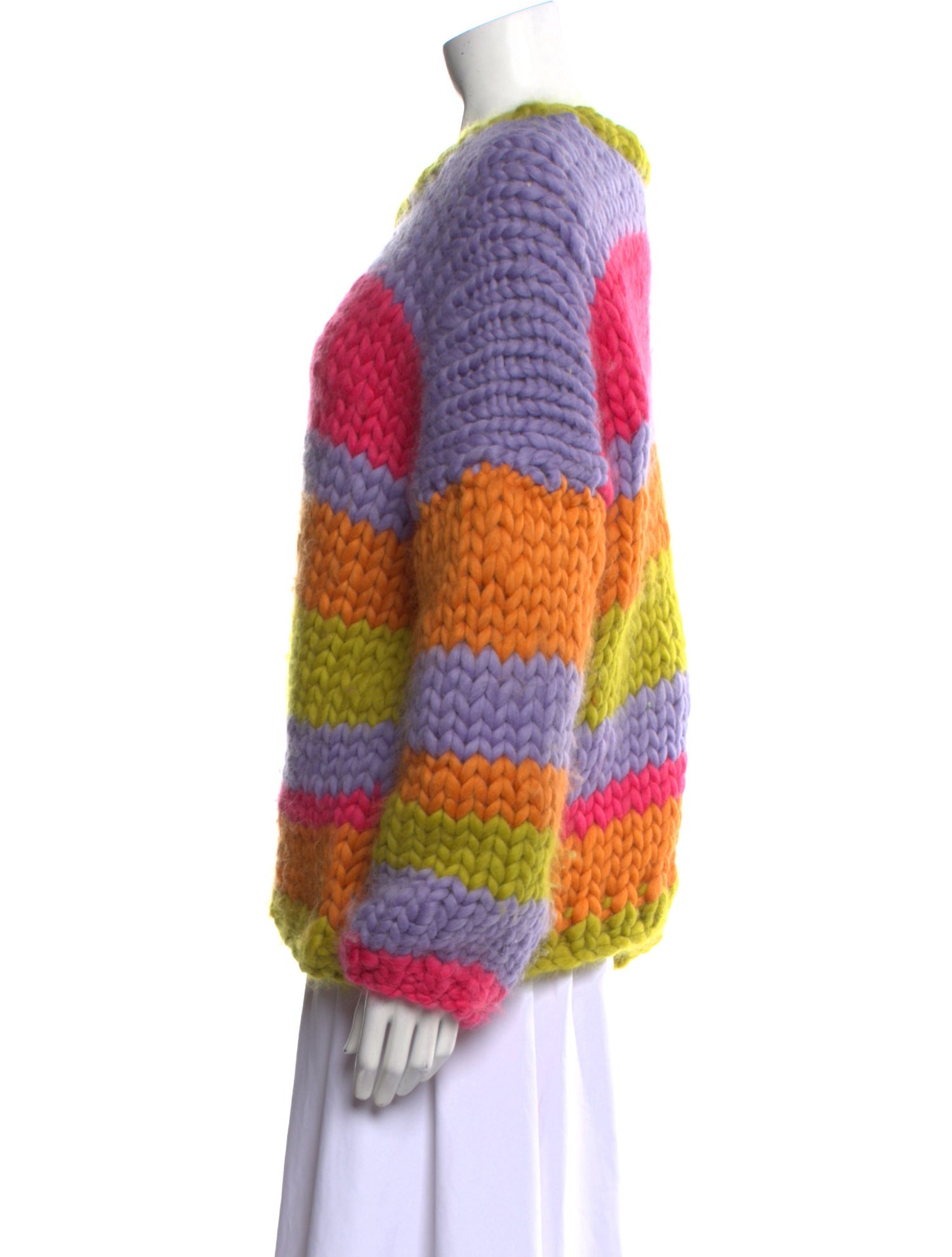 Hope Macaulay Merino Wool Striped Sweater