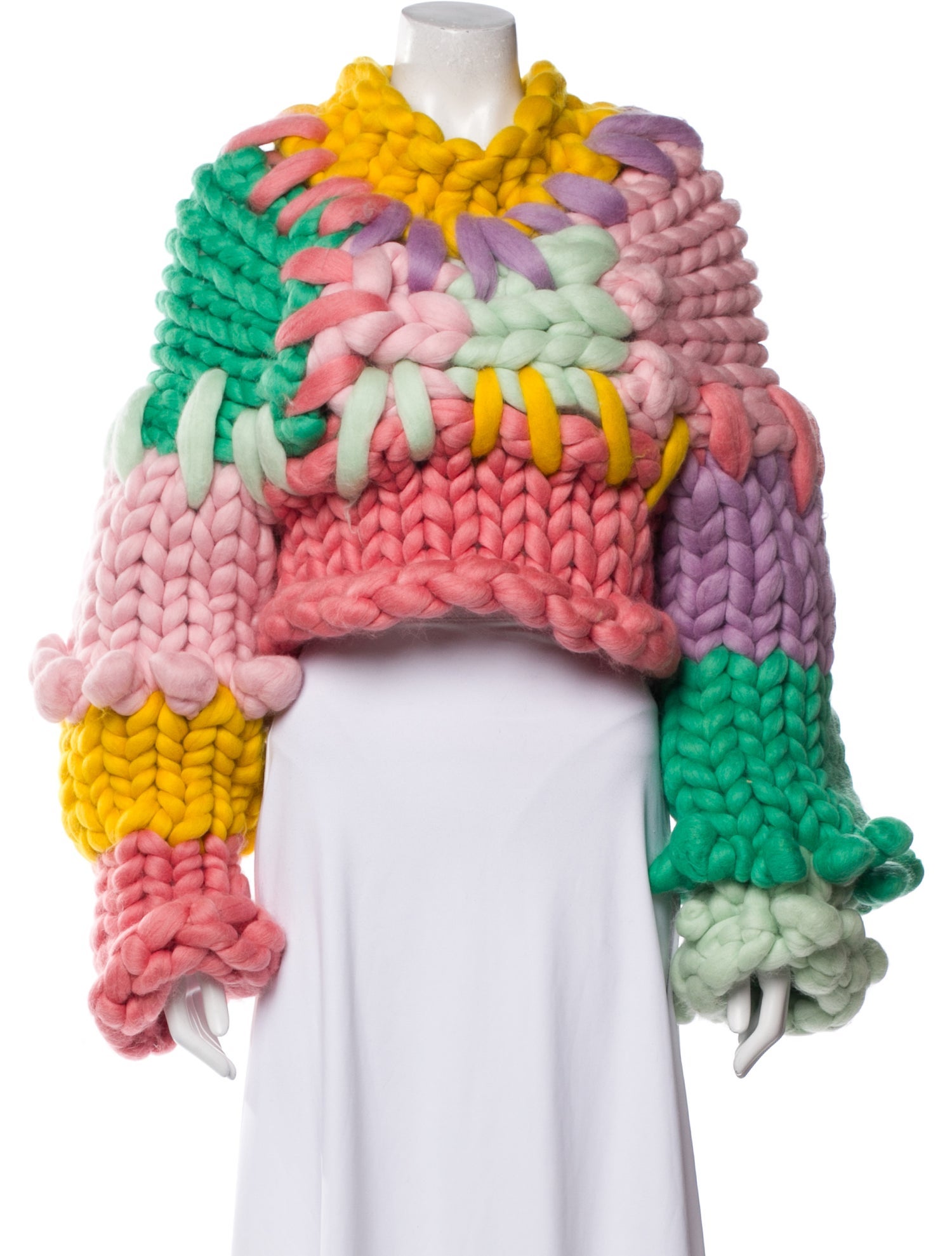 Hope Macaulay Patterned Crew Neck Sweater