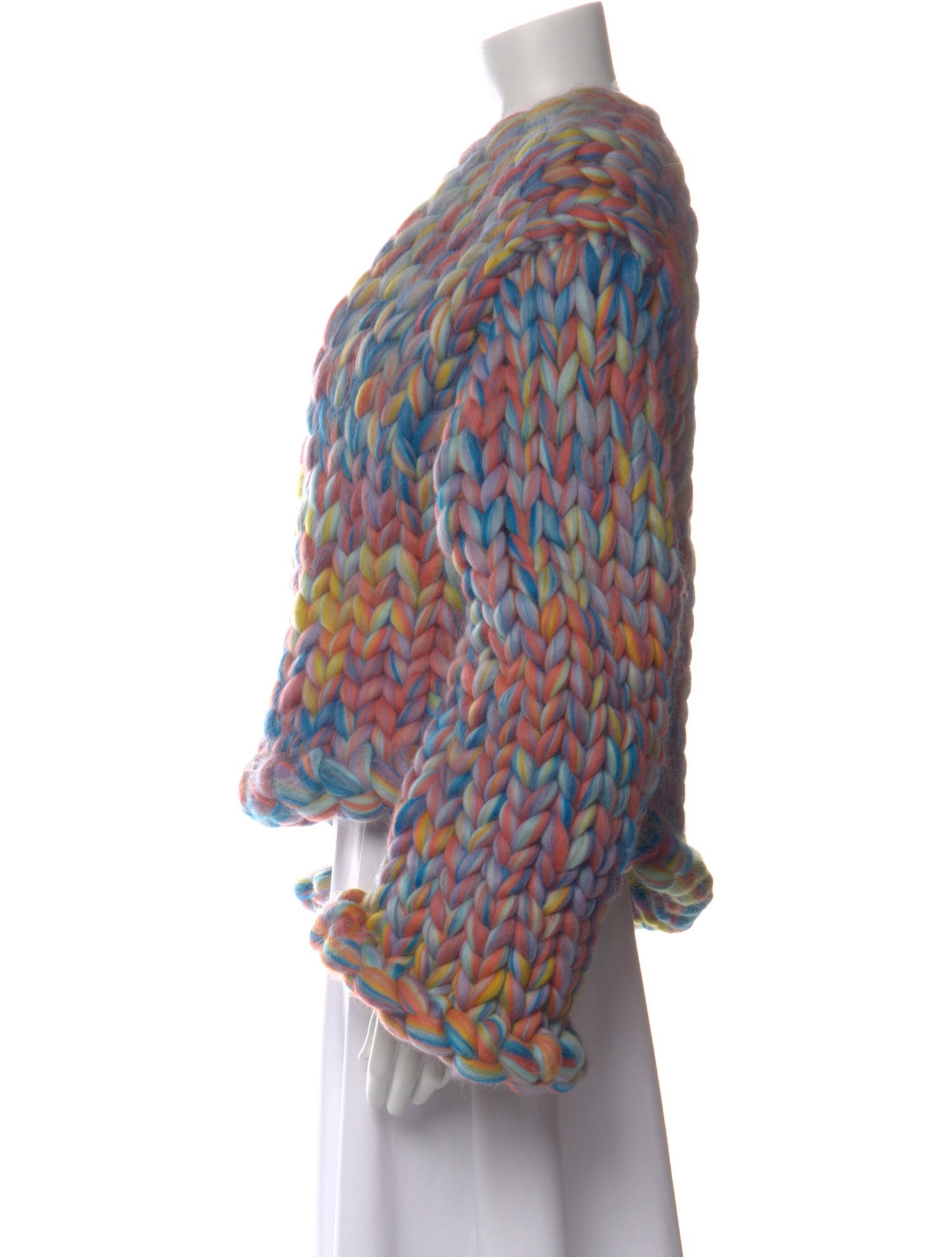 Hope Macaulay Wool Colorblock Pattern Sweater w/ Tags