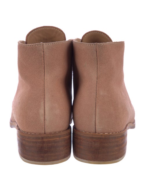 Huma Blanco Suede Lace-Up Boots