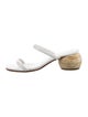 Huma Blanco Leather Slides
