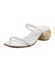 Huma Blanco Leather Slides