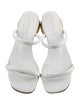 Huma Blanco Leather Slides