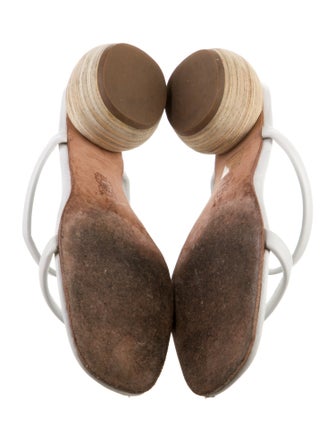 Huma Blanco Leather Slides