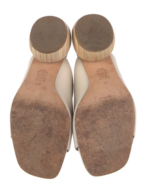 Huma Blanco Leather Slides