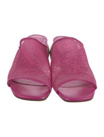 Huma Blanco Leather Slides