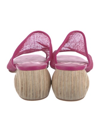 Huma Blanco Leather Slides