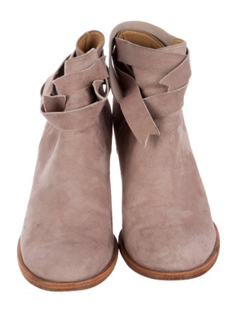 Huma Blanco Suede Boots
