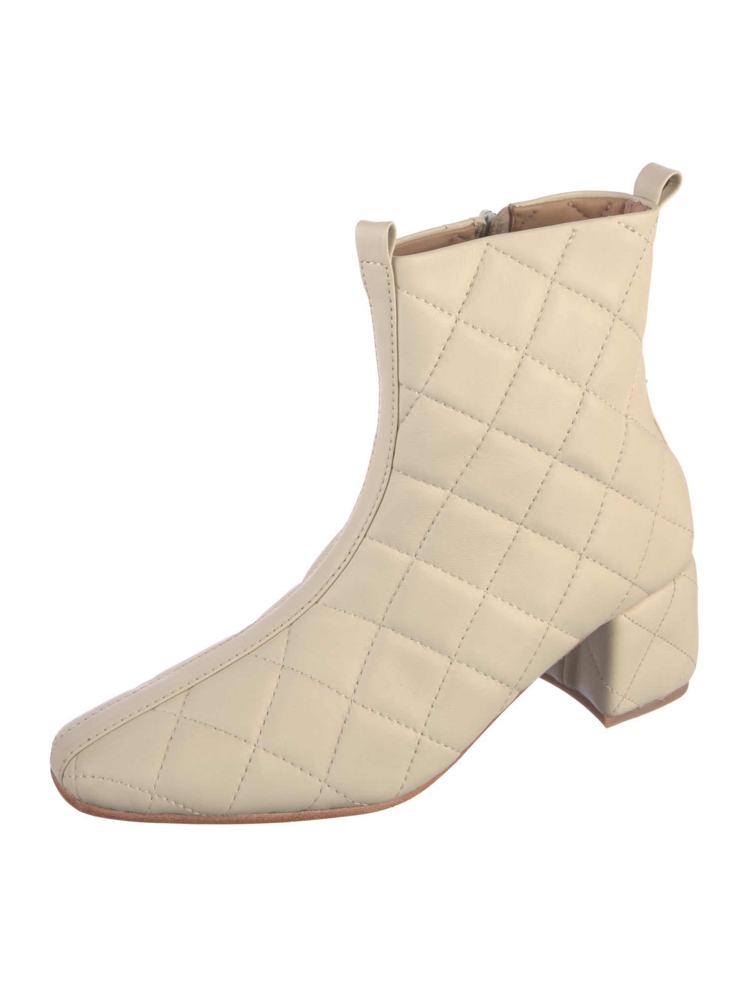 Huma Blanco Leather Boots