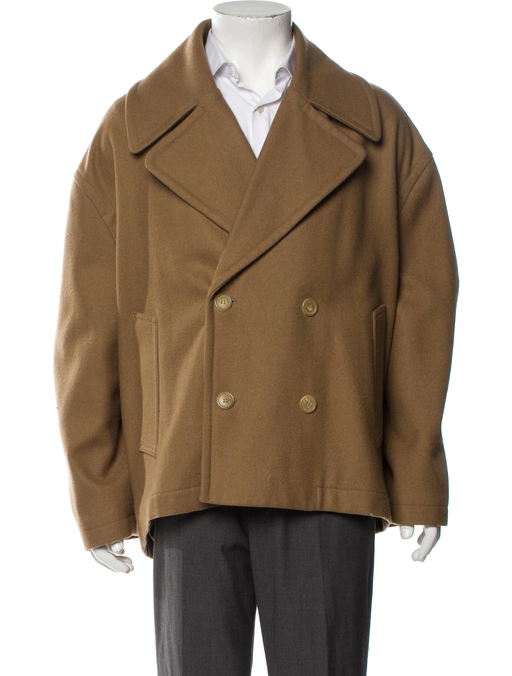 ジャケット・アウター Hed Mayner Double Breasted Peacoat Hed Mayner Double Breasted Peacoat