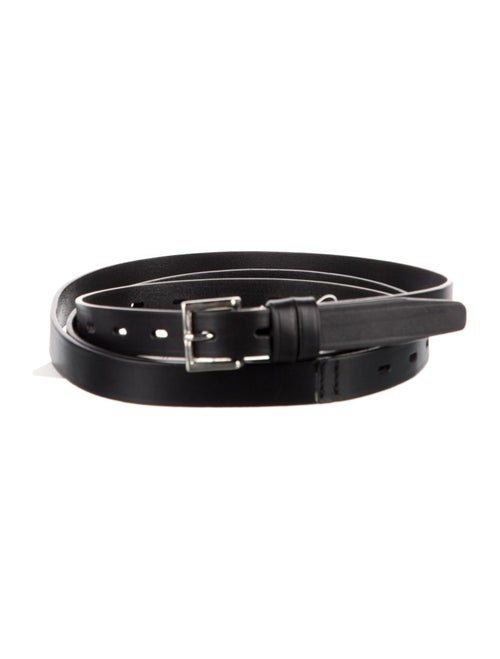 Hed Mayner Skinny Leather Belt