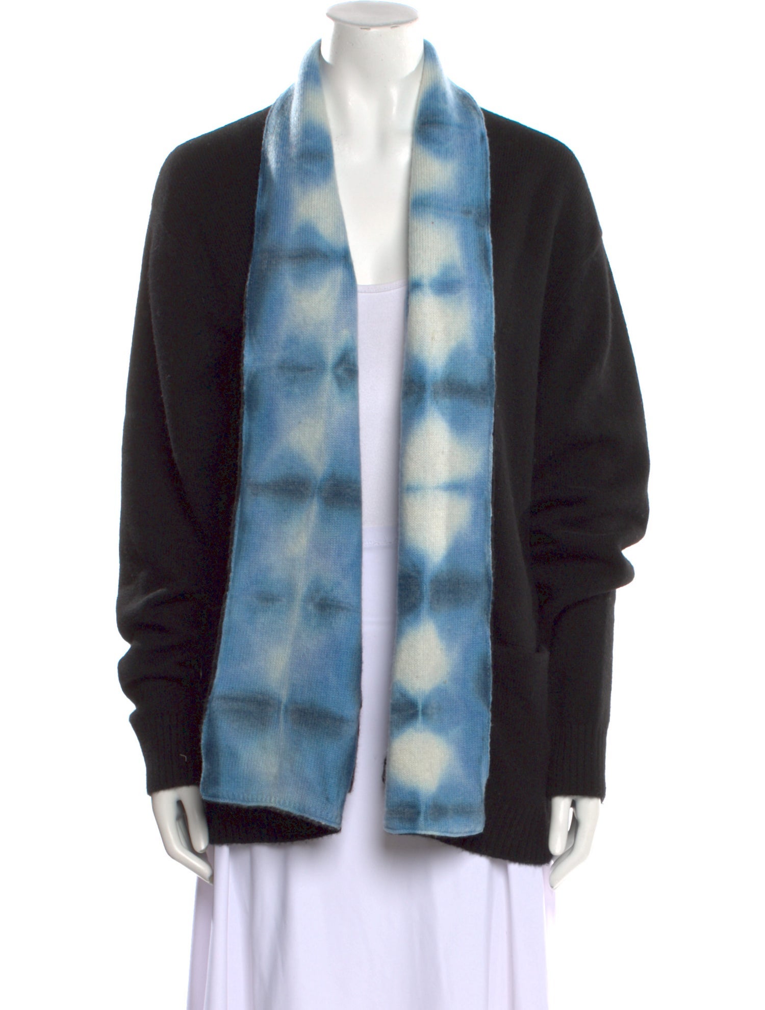 Harden Cashmere Tie-Dye Print Sweater