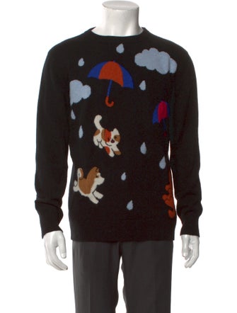 Harden Cashmere Printed Pullover