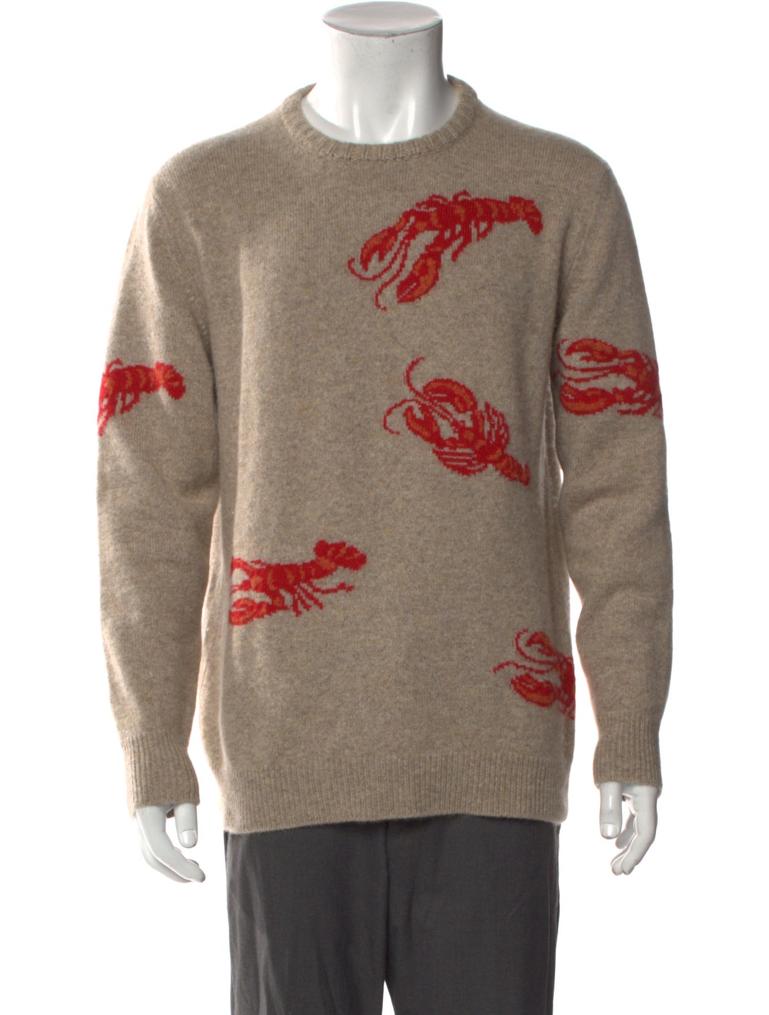Harden Cashmere Graphic Print Pullover