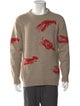 Harden Cashmere Graphic Print Pullover