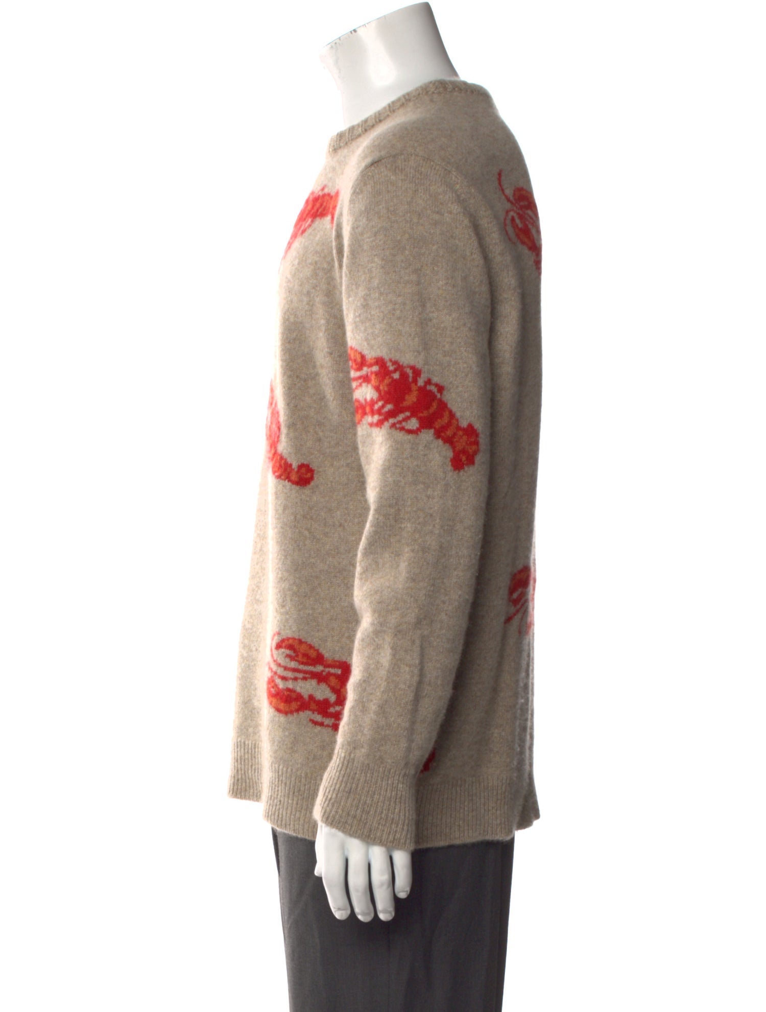 Harden Cashmere Graphic Print Pullover