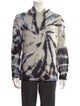 Harden Cashmere Tie-Dye Print Hoodie