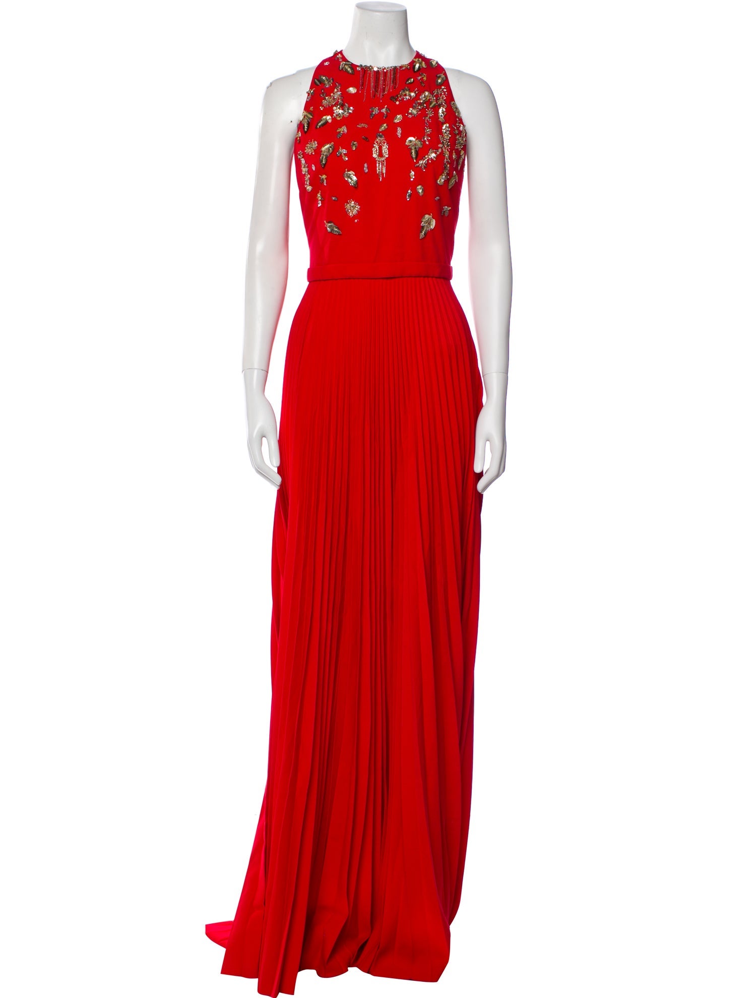 Honayda Crew Neck Long Dress