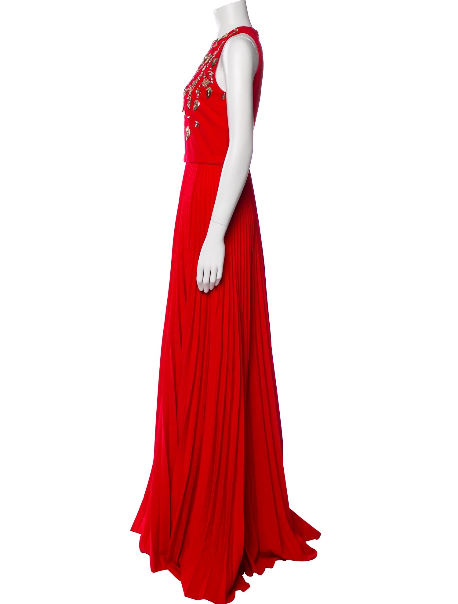 Honayda Crew Neck Long Dress