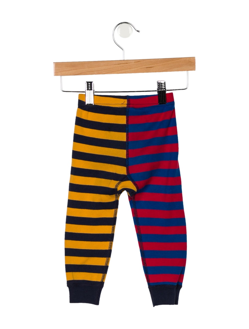Hanna Andersson Boys' Stripe Pattern Pajama Pants Blue